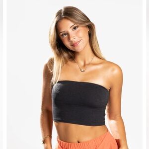 Ptula bare strapless crop